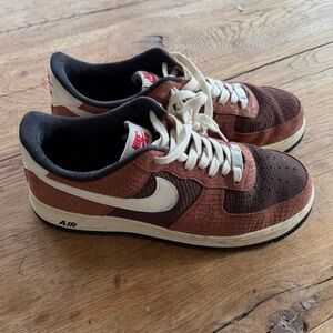 Nike Air Force 1 Low Premium Bark Rare Snake